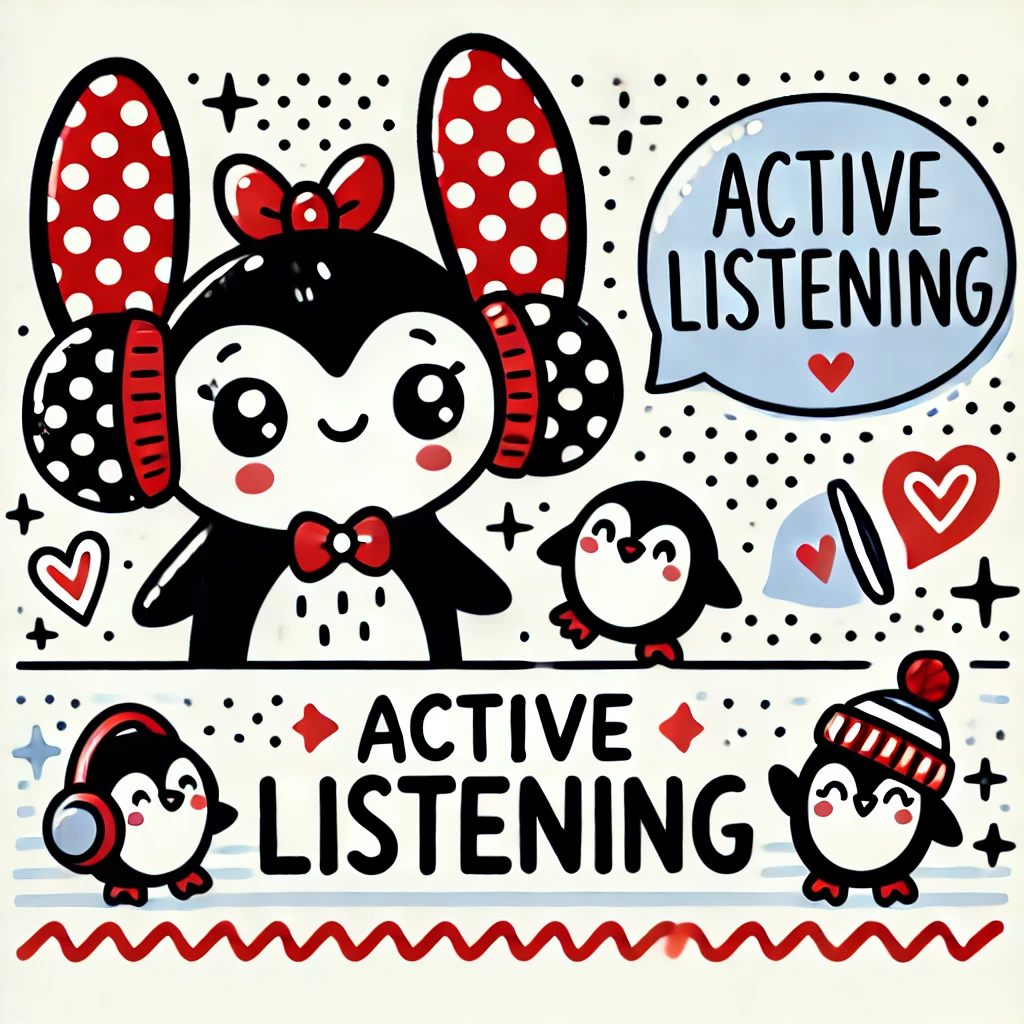 Couple practicing active listening